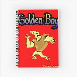 Johnny Bravo Spiral Notebook