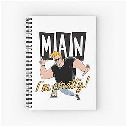 Johnny Bravo Spiral Notebook