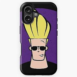 Johnny Bravo Portrait iPhone Case