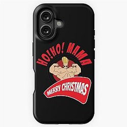 Johnny Bravo Christmas iPhone Case