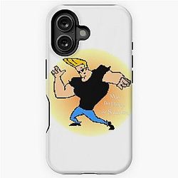 Johnny Bravo iPhone Tough Case