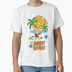 Johnny Bravo 6 Tropical themed concept style classic T-Shirt