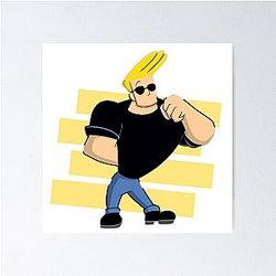 Johnny Bravo Esenciales y productos Cartel de Tendencia