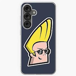Johnny Bravo face. Birthday party gift Samsung Galaxy Case