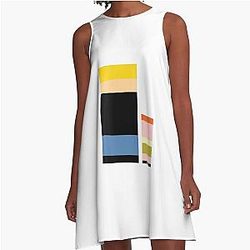 Minimalist Johnny Bravo A-Line Dress