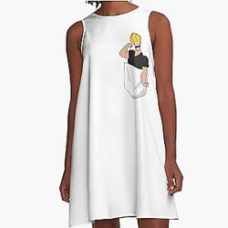 Johnny Bravo in Pocket Dress
