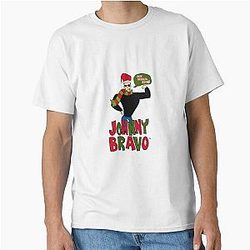 Johnny Bravo Feliz Navidad Camiseta clásica