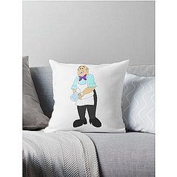 Pops Johnny Bravo Throw Pillow is cleaned to: 
Pops Johnny Throw Pillow