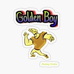 Golden Boy Sticker