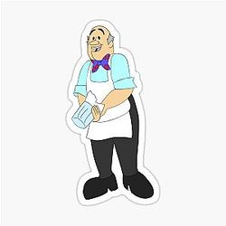 Johnny Pops Bravo Sticker