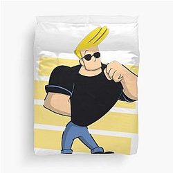 Johnny Bravo Essentials Products Trending Duvet Cover