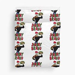 Johnny Bravo Merry Christmas Duvet Cover