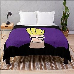 Johnny Bravo Throw Blanket