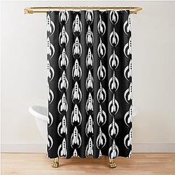 The Johnny Bravo Shower Curtain