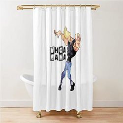 Johnny Bravo Cartoon Network anime Shower Curtain
