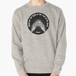 Show me the light at the end of the dark - corn fed yetis bilmuri lyrics metal rock song Pullover Sweatshirt