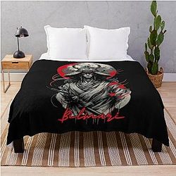 bilmuri samurai Throw Blanket