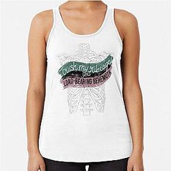 Crush My Adam Driver John Oliver Racerback Tank Top