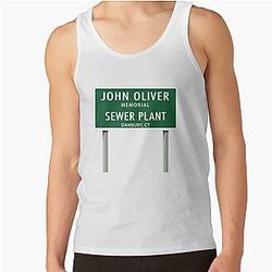 John Oliver Memorial Sewer Plant Danbury CT Tank Top