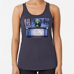 Kermit John Oliver Racerback Tank Top