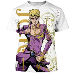 Jojo Bizarre Adventure T-Shirts - Bizarres Adventures Trending Tee Shirt
