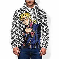JoJo's Bizarre Adventure Hoodies - Giorno Giovanna Muda muda Hoodie