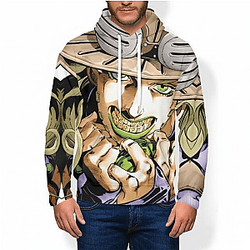 JoJo's Bizarre Adventure Hoodies - Gyro Zeppeli Teeth Hoodie