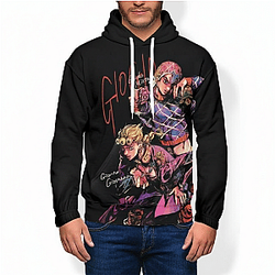 JoJo's Bizarre Adventure Hoodies - Giorno Giovanna x Guido Mista Hoodie