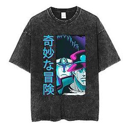 Diavolo & Doppio Face Graphic PTTT0503 JoJo's Bizarre Adventure T-Shirts