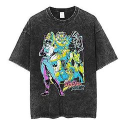 DIO Brando Stand Power Vintage PTTT0503 JoJo's Bizarre Adventure T-Shirts