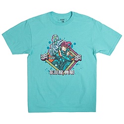 Kakyoin Emerald Splash Blue Tee
