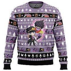 Sweater Chibi Jotaro Kujo Jojo’s Bizarre Adventure Ugly Christmas