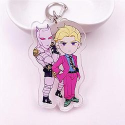 JoJo's Bizarre Adventure Keychains - Yoshikage Kira Killer Queen Chibi Keychain