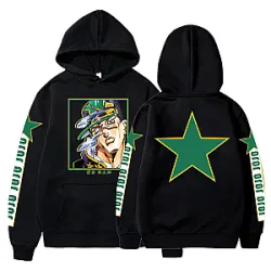 JoJo’s Bizarre Adventure Hoodies – Harajuku Kujo Jotaro Japan Anime JoJo Bizarre Adventure Hoodies