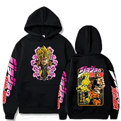 JoJo’s Bizarre Adventure Hoodies – Hoodie Harajuku JOJO's Bizarre Adventure Unisex Hoodies Anime