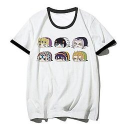 JoJo's Bizarre Adventure T-Shirts - Team Bucciarati Golden Wind Chibi T-Shirt
