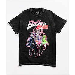 JoJo's Bizarre Adventure Washed Graphic T-Shirt