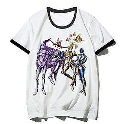 JoJo's Bizarre Adventure T-Shirts - Golden Wind Team Bucciarati Stands T-shirt-jojo