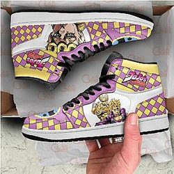 JoJo's Bizarre Adventure Jordan Sneakers Giorno Giovanna Anime Shoes