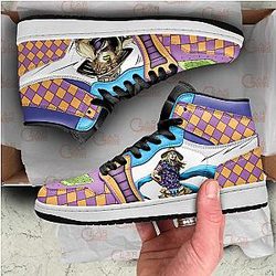 JoJo's Bizarre Adventure Shoes - Gyro Zeppeli Jordan Sneakers
