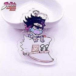 Jojo's Bizarre Adventure Keychain  Star Platinum Chibi
