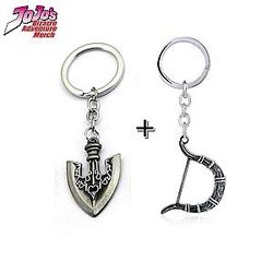 Jojo's Bizarre Adventure Keychain Bow and Arrow