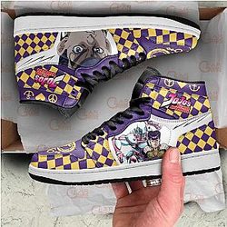 JoJo's Bizarre Adventure Jordan Sneakers Josuke Higashikata Anime Shoes