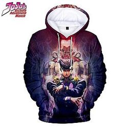 JoJo's Bizarre Adventure Hoodie Crazy Diamond Stand