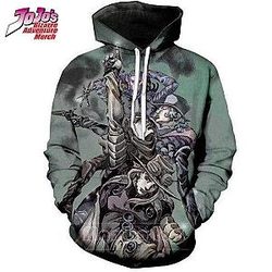 Jojo's Bizarre Adventure Hoodie  Johnny Joestar