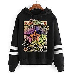 JJBA Hoodie - All Joestars' Black Hoodie