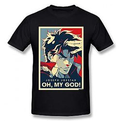 JJBA Shirts - Vintage Joestar Joseph "OH MY GOD " T-shirt