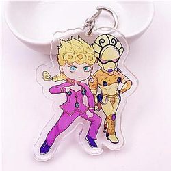 JoJo's Bizarre Adventure - Giorno x Gold Experience Chibi Keychain