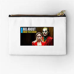 Joker The World Is A Joke Joker Zipper Pouches