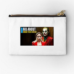 Joker The World Is A Joke Joker Zipper Pouches